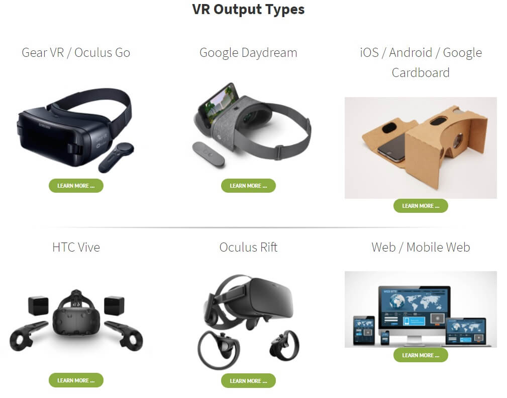 What is VR types?