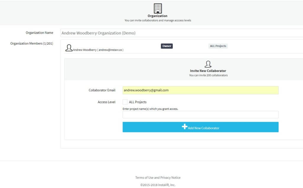 Adding Organization Members